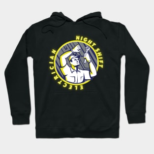 Night Shift Team - Eletrician Hoodie